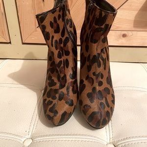 ASOS Platform Leopard Boots
